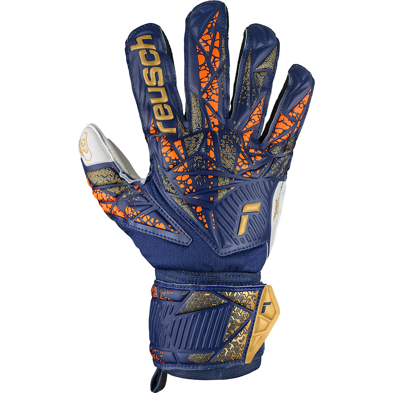 Attrakt Grip Goalkeeper Gloves premium blue