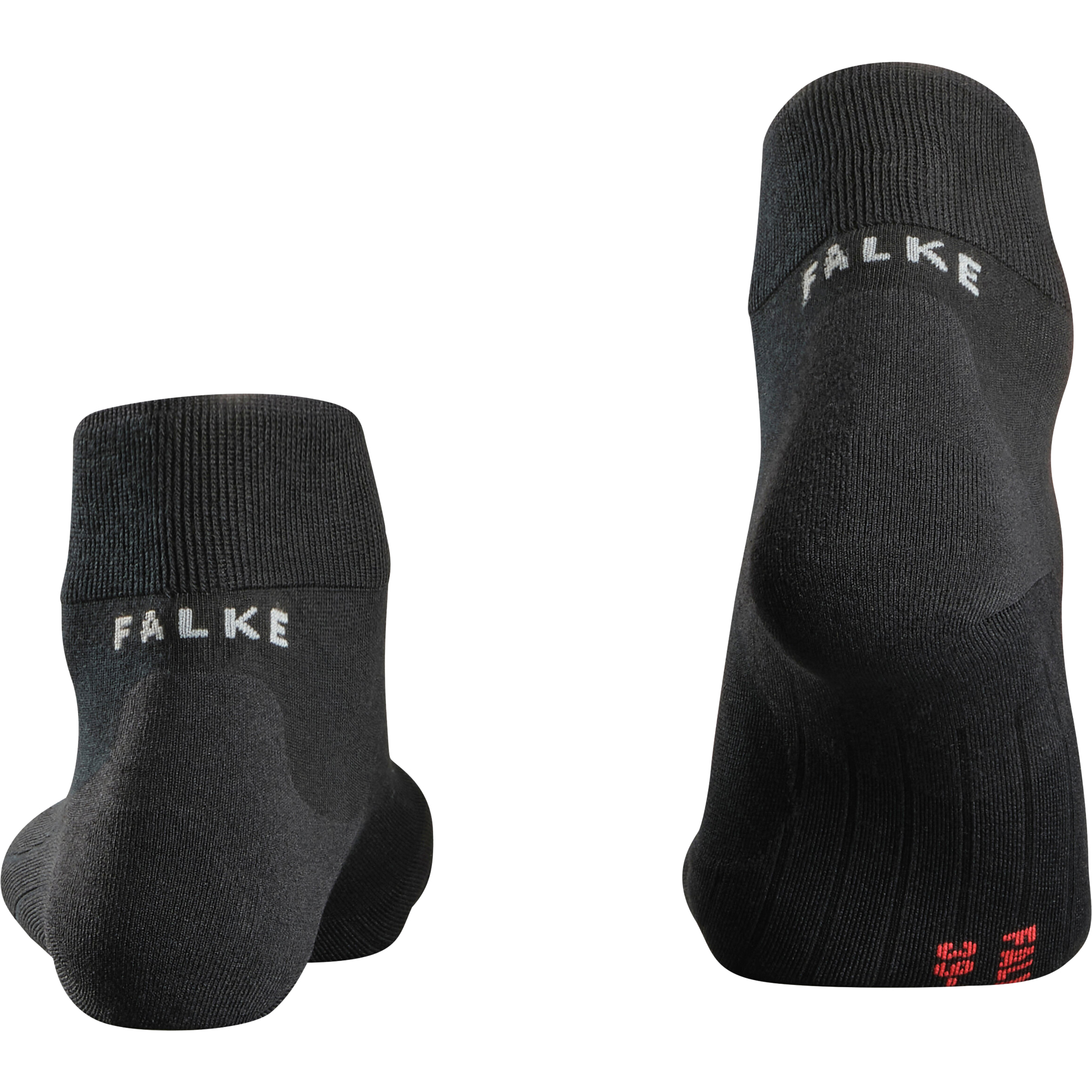 RU4 Light Short Laufsocken Damen black