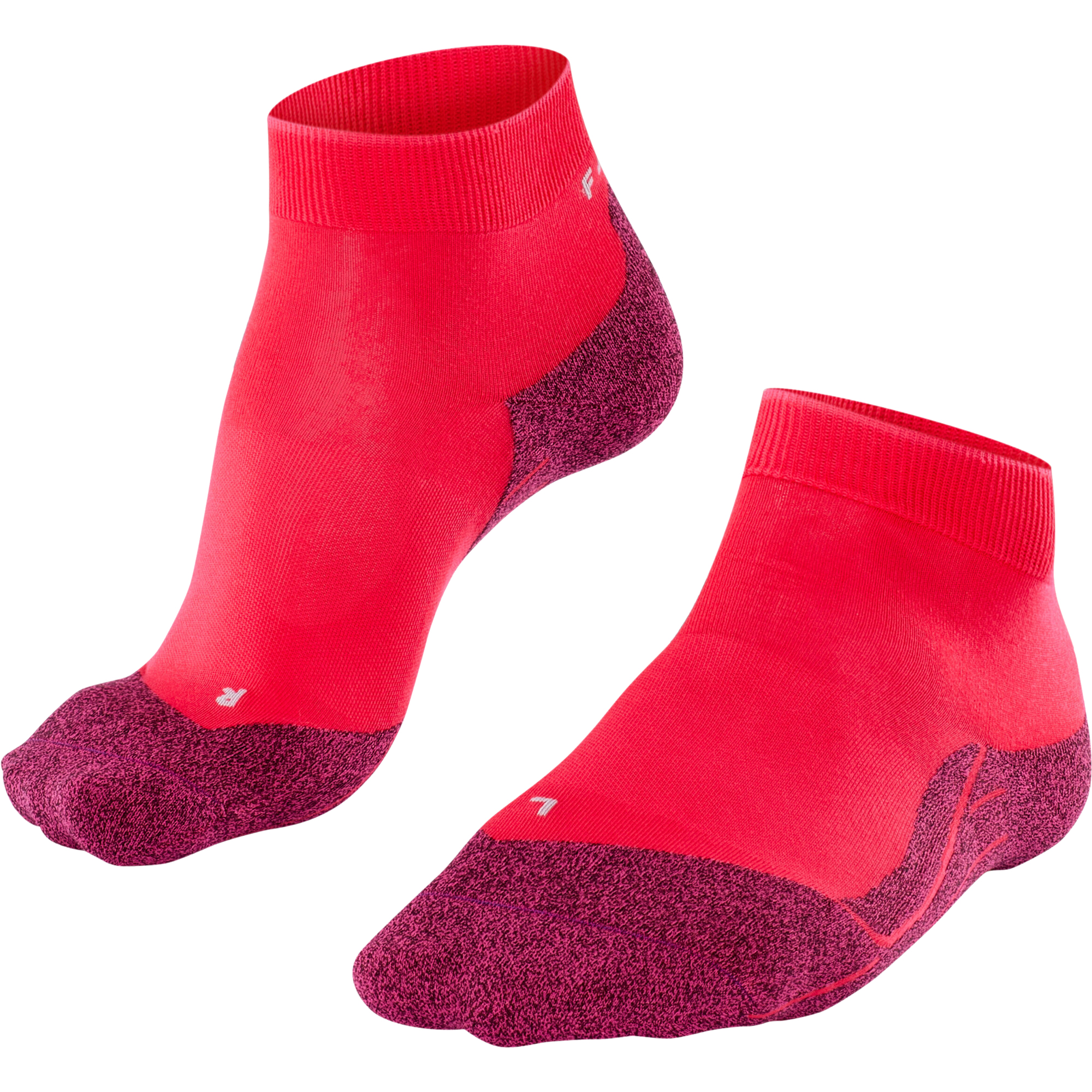 RU4 Light Short Running Socks Women rose