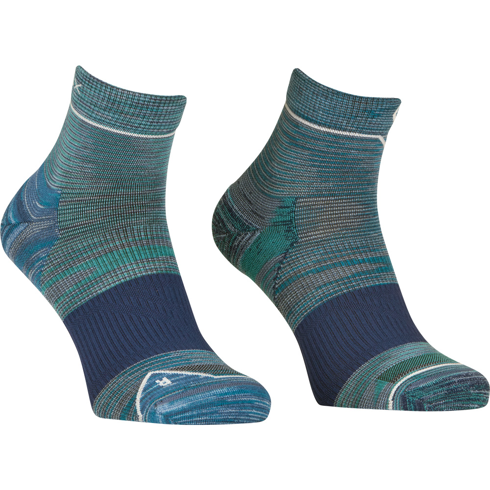 Alpine Quarter Socken Herren deep ocean