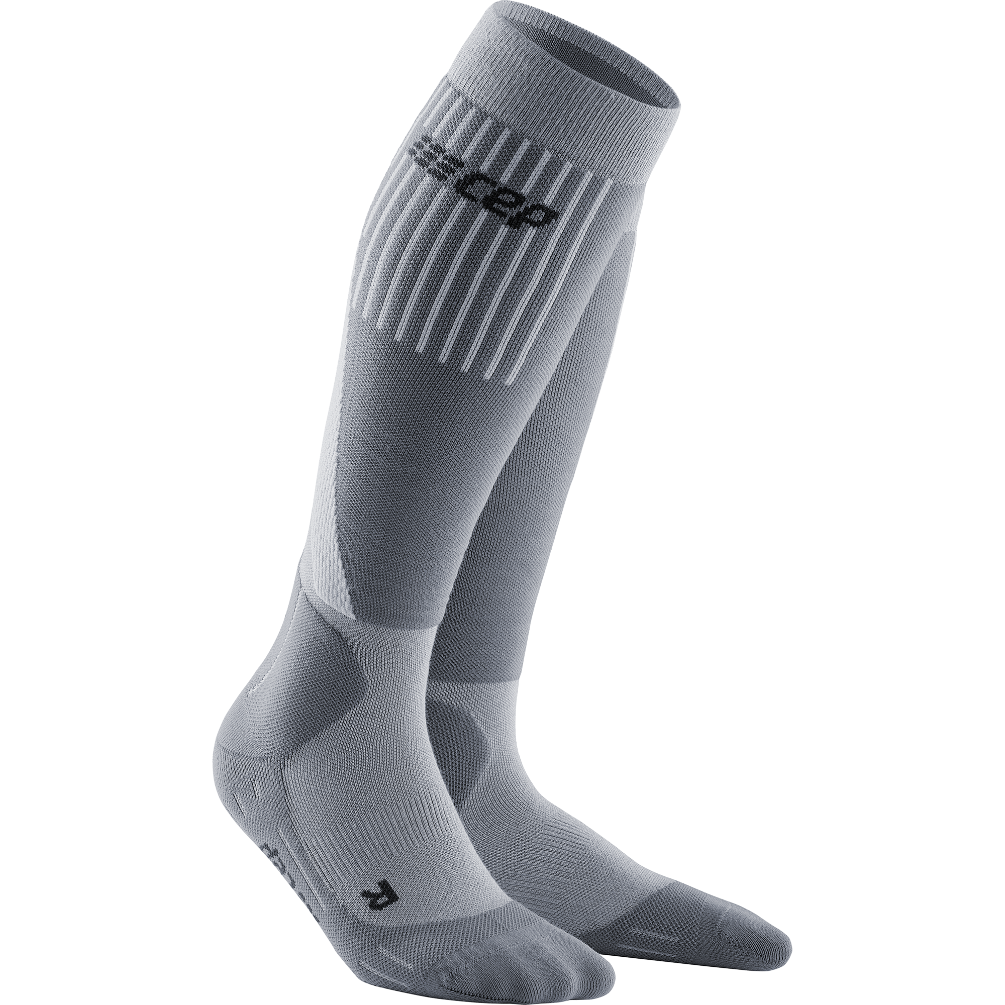 Touring Compression Ski Socks Women grey