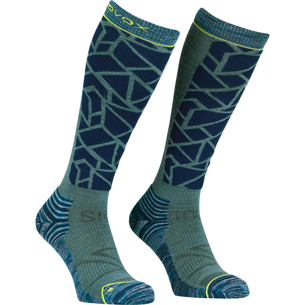 Ski Tour Comp Long Socks Men deep ocean