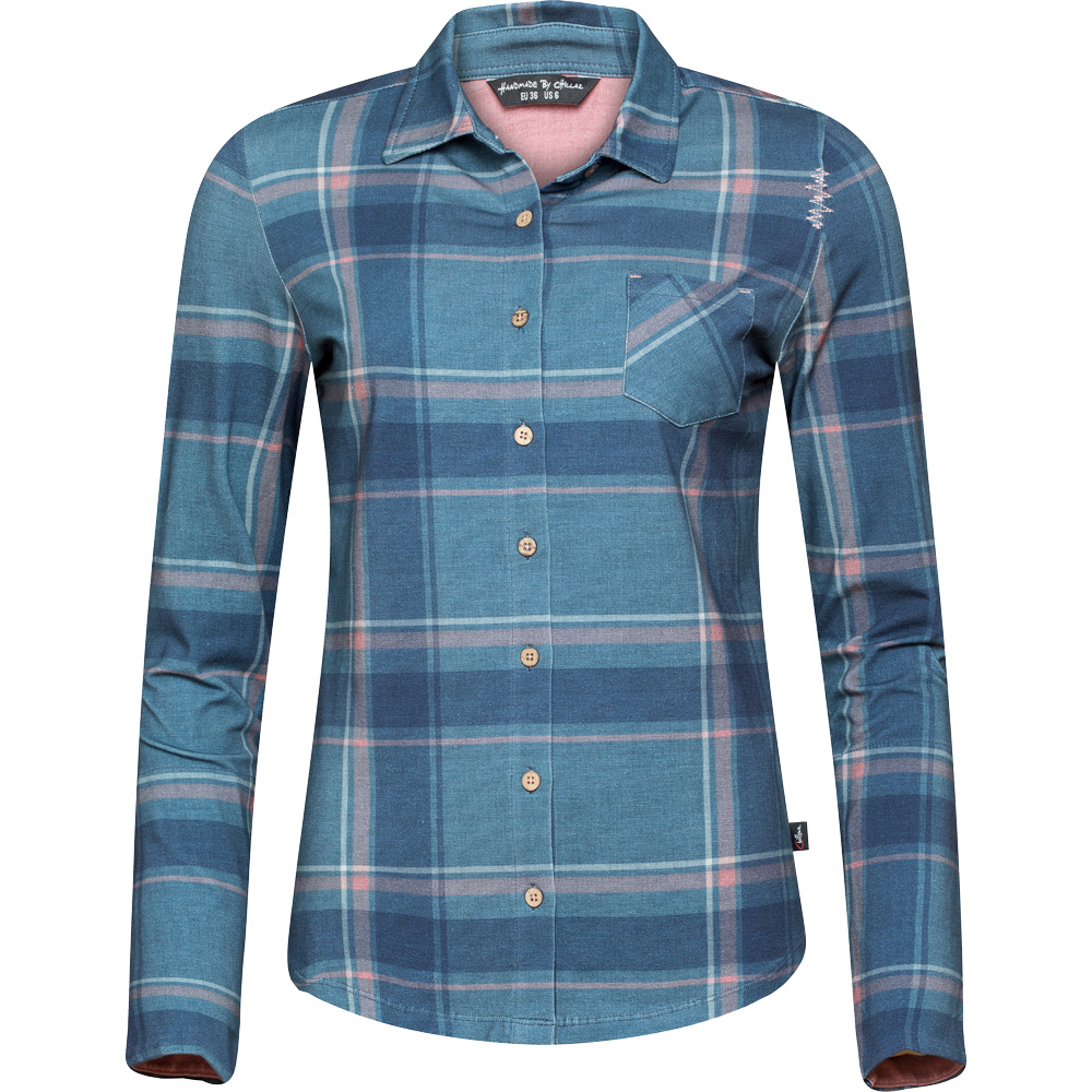 Similaun Shirt Women glencheck blue