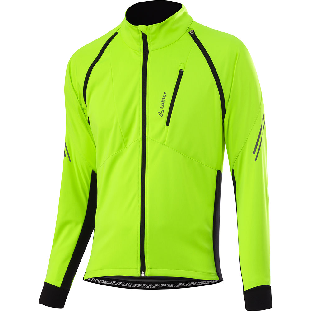 San Remo 2 WS Zip-Off Radjacke Herren neon yellow