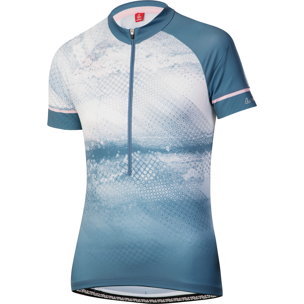 HZ Grunge Cycling Jersey Women gentian