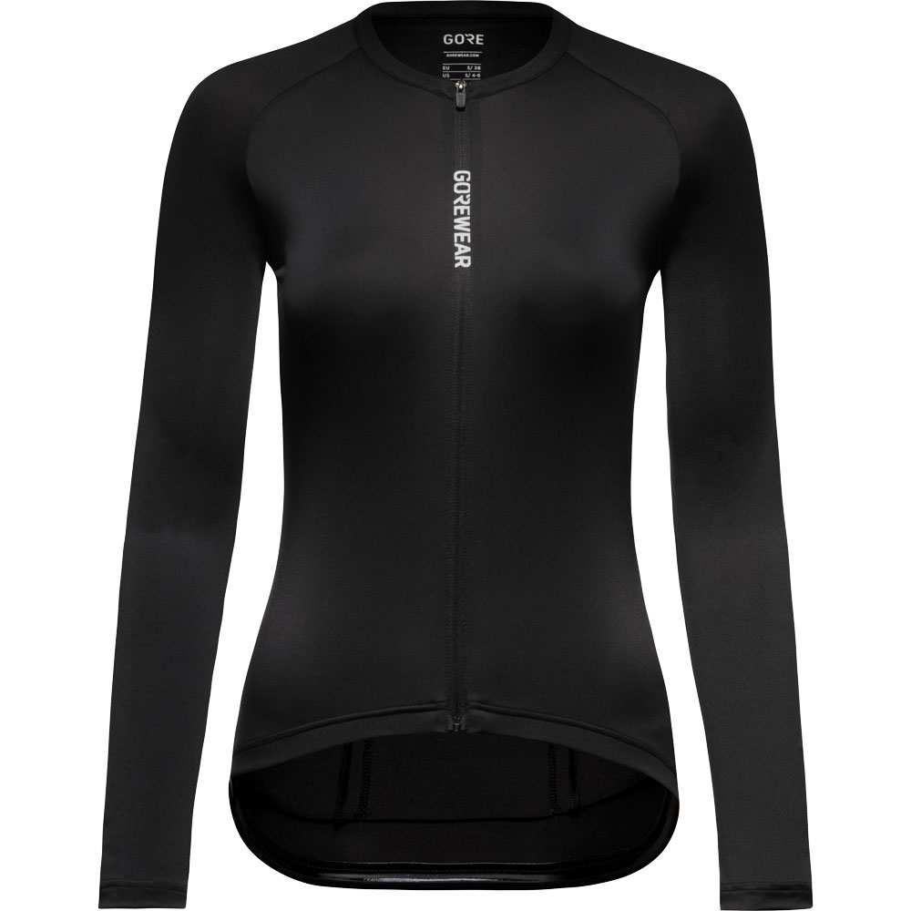 Spinshift Langarm Bike Jersey Women black