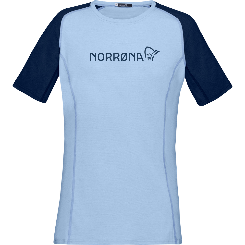 fjørå equaliser lightweight T-Shirt Women serenity indigo