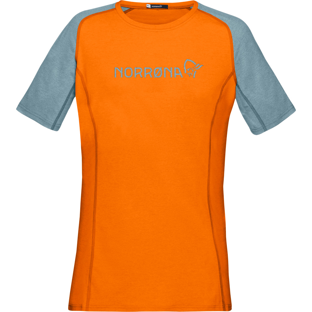 Fjørå Equaliser Lightweight T-Shirt Damen orange popsicle tourmaline