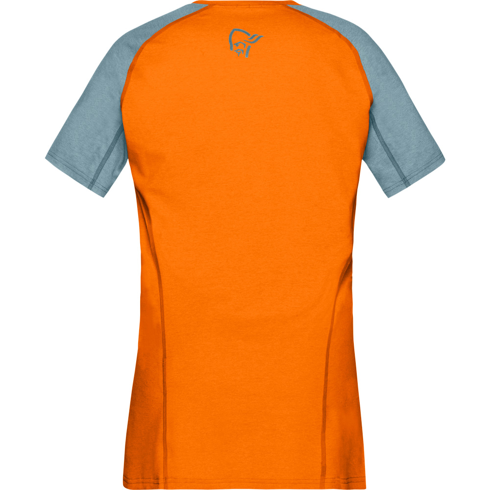 Fjørå Equaliser Lightweight T-Shirt Damen orange popsicle tourmaline