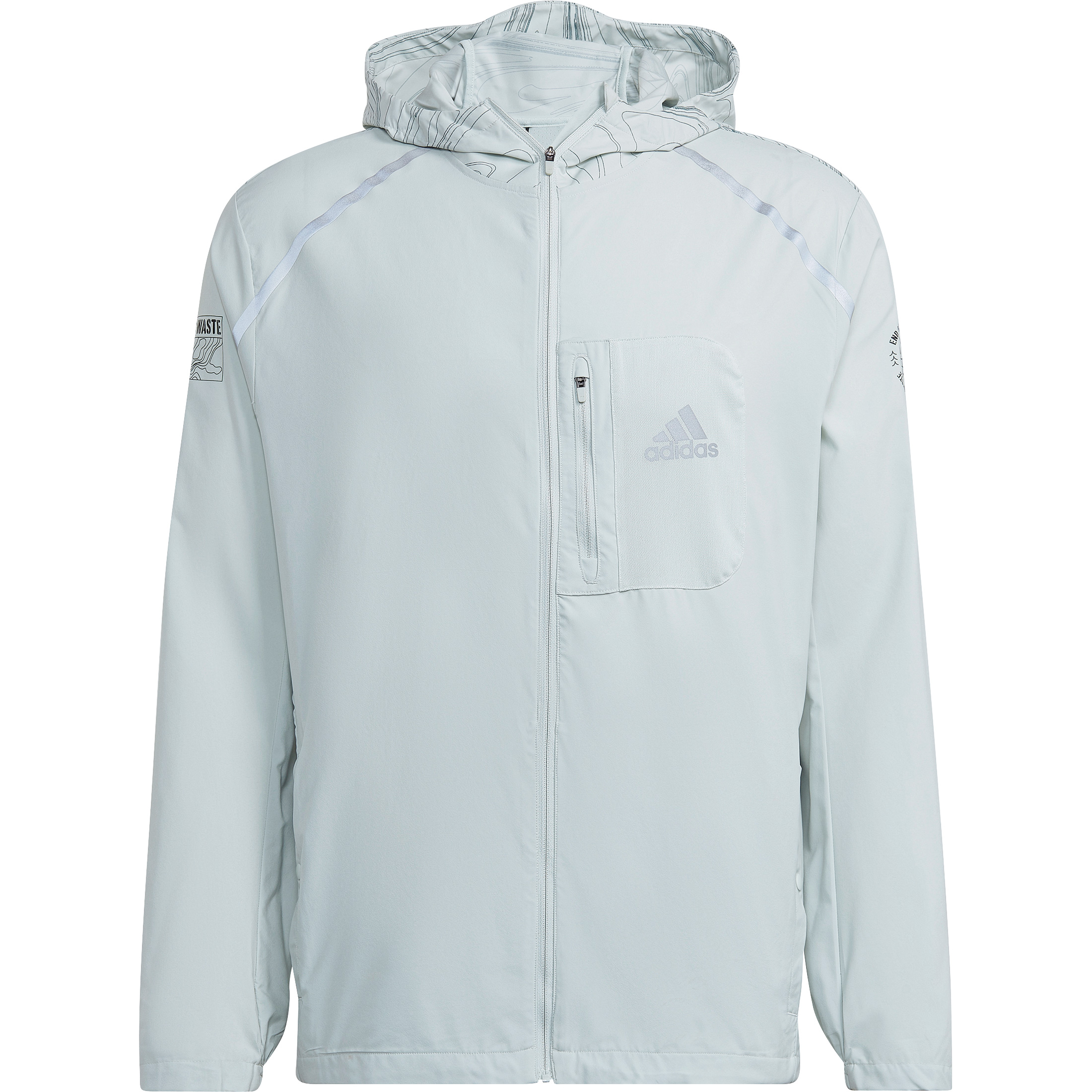 Marathon for the Oceans Laufjacke Herren linen green