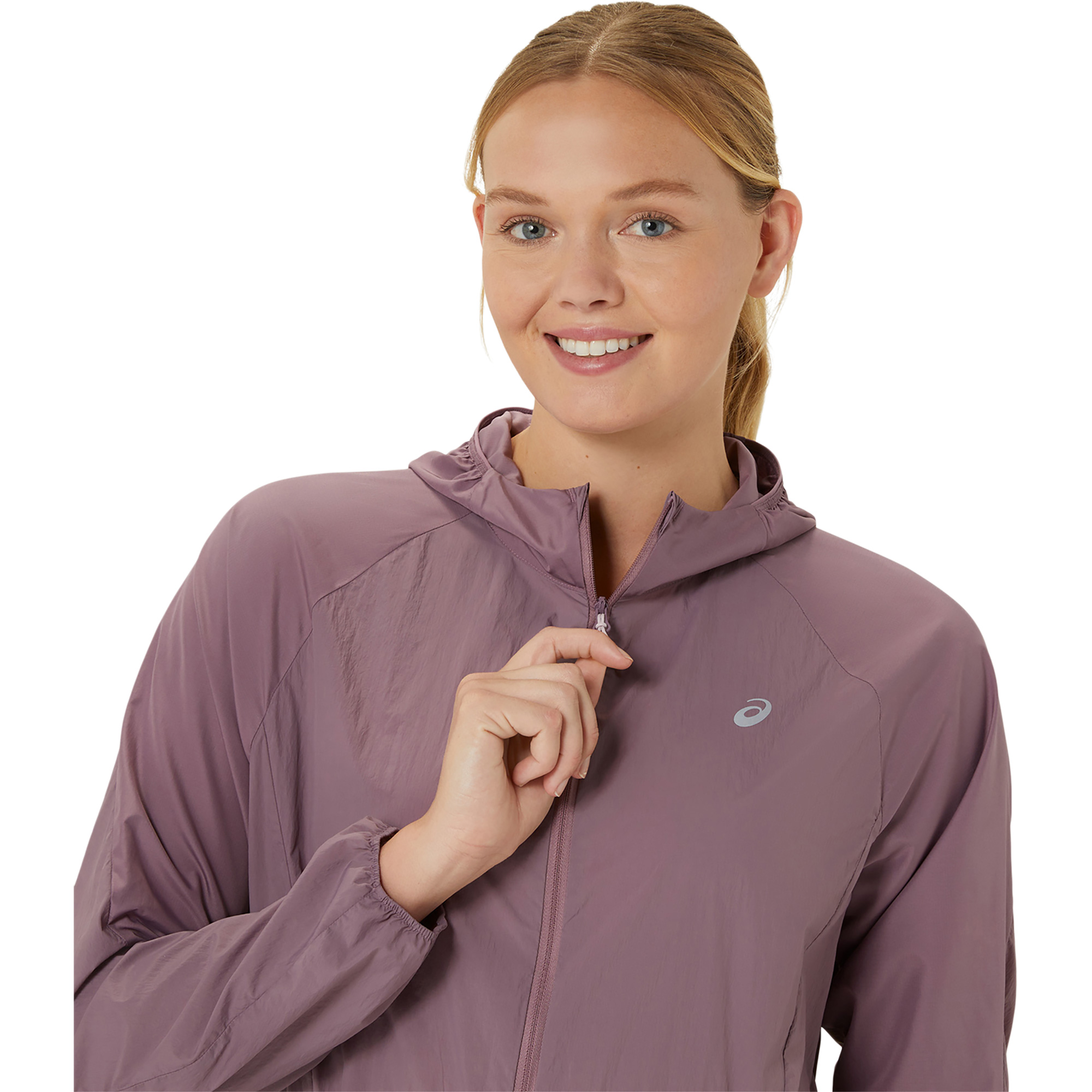 Road Packable Laufjacke Damen dusty mauve