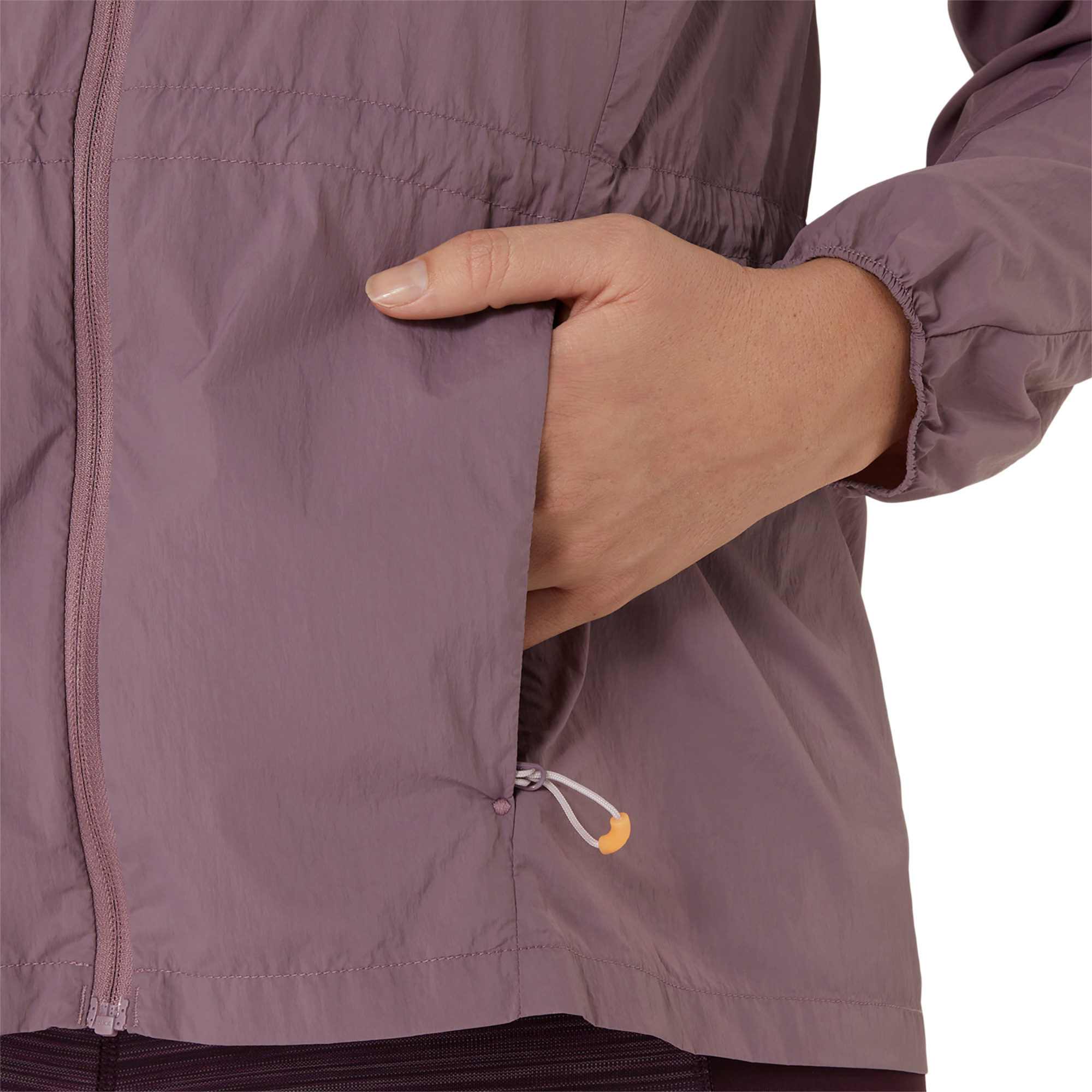 Road Packable Laufjacke Damen dusty mauve