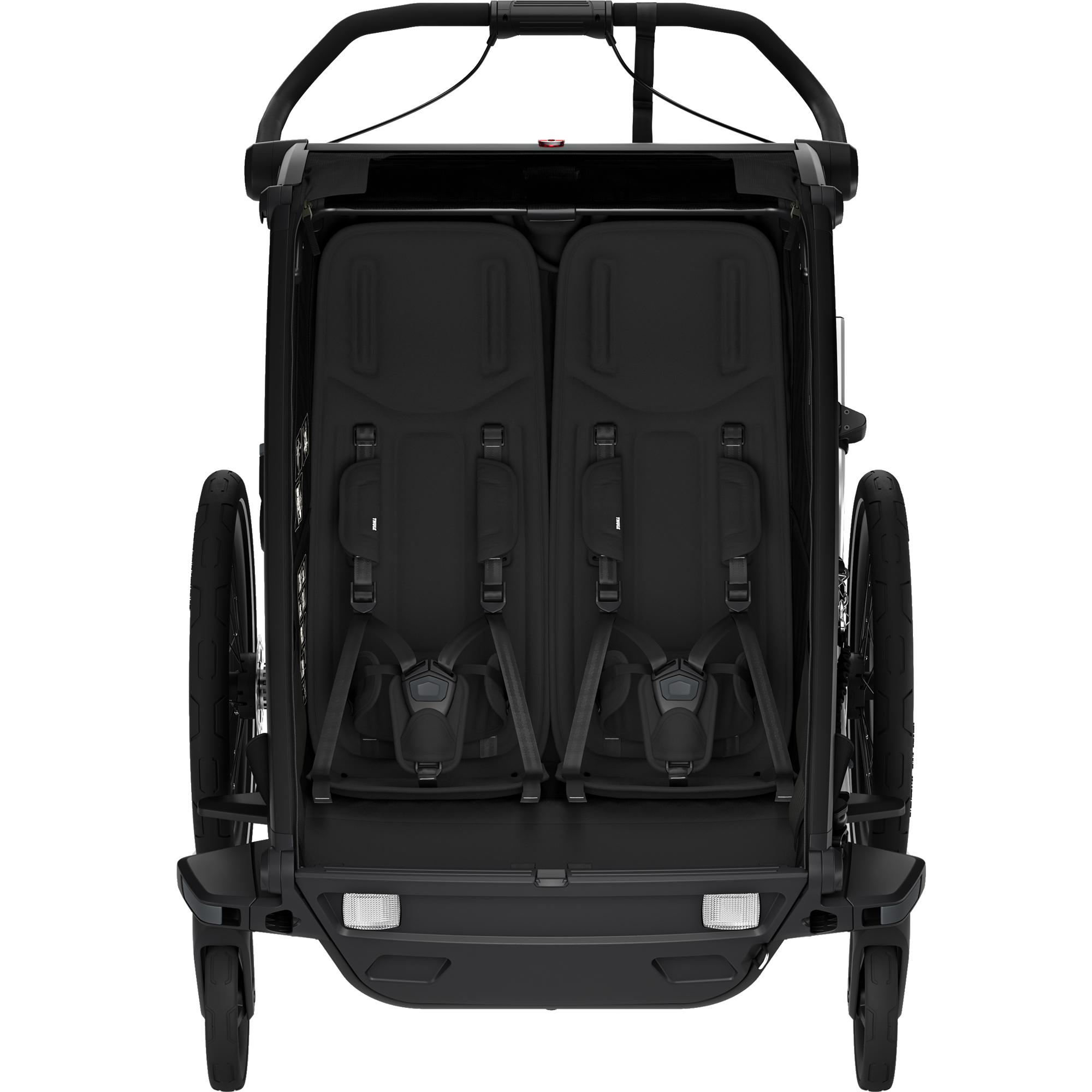 Chariot Sport 2 Double Fahrradanhänger 2 Sitzer black