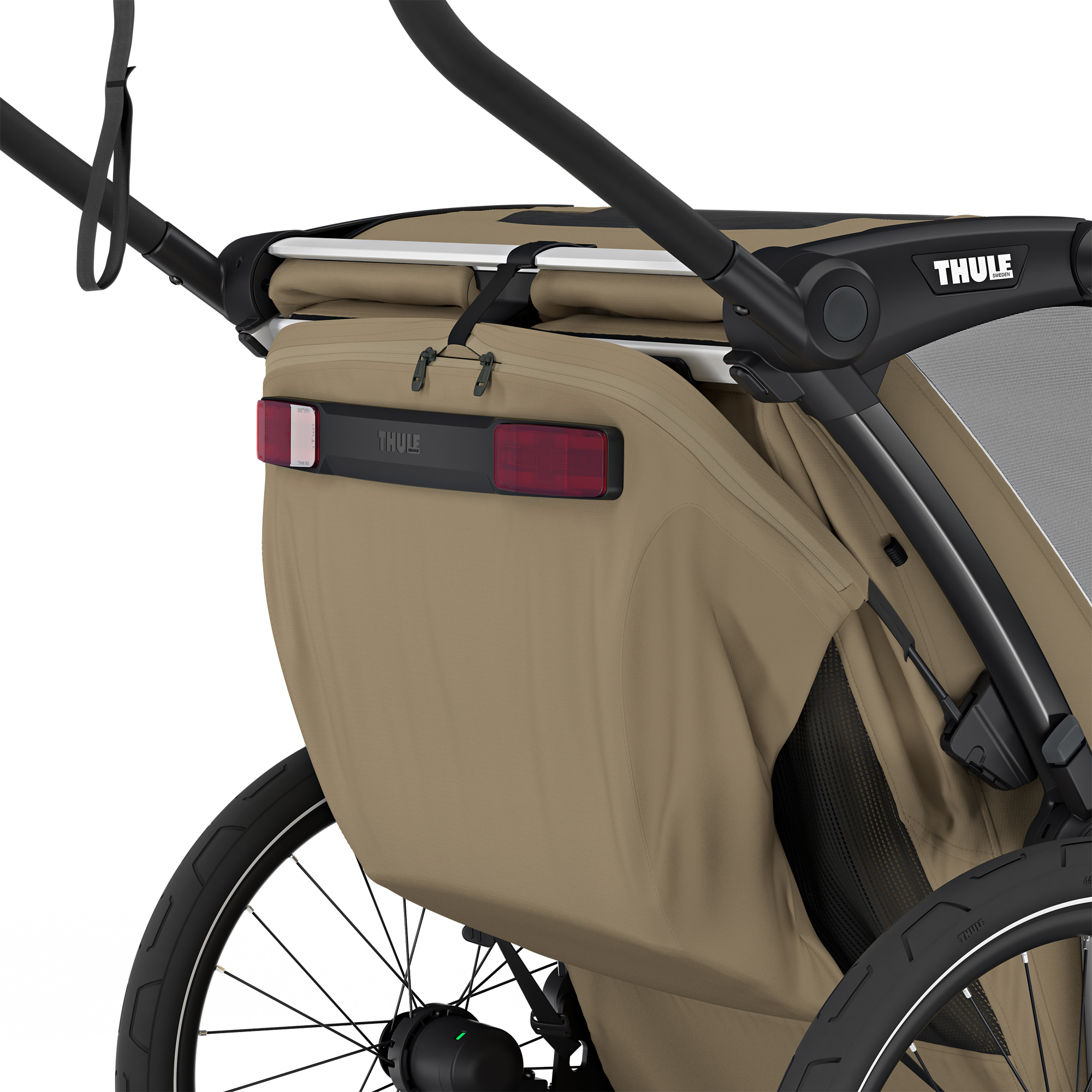 Chariot Cross 2 Single Bike Trailer 1Seat khaki