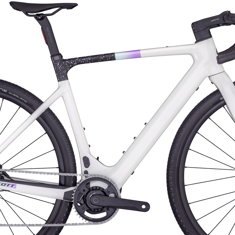 Contessa Solace Gravel eRIDE 15 Carbon E-Gravel Bike Damen beluga grey