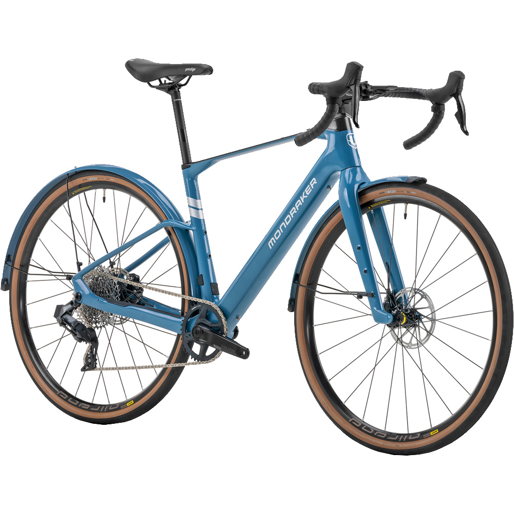 Dusty SX RR Carbon E-Gravel Bike blue