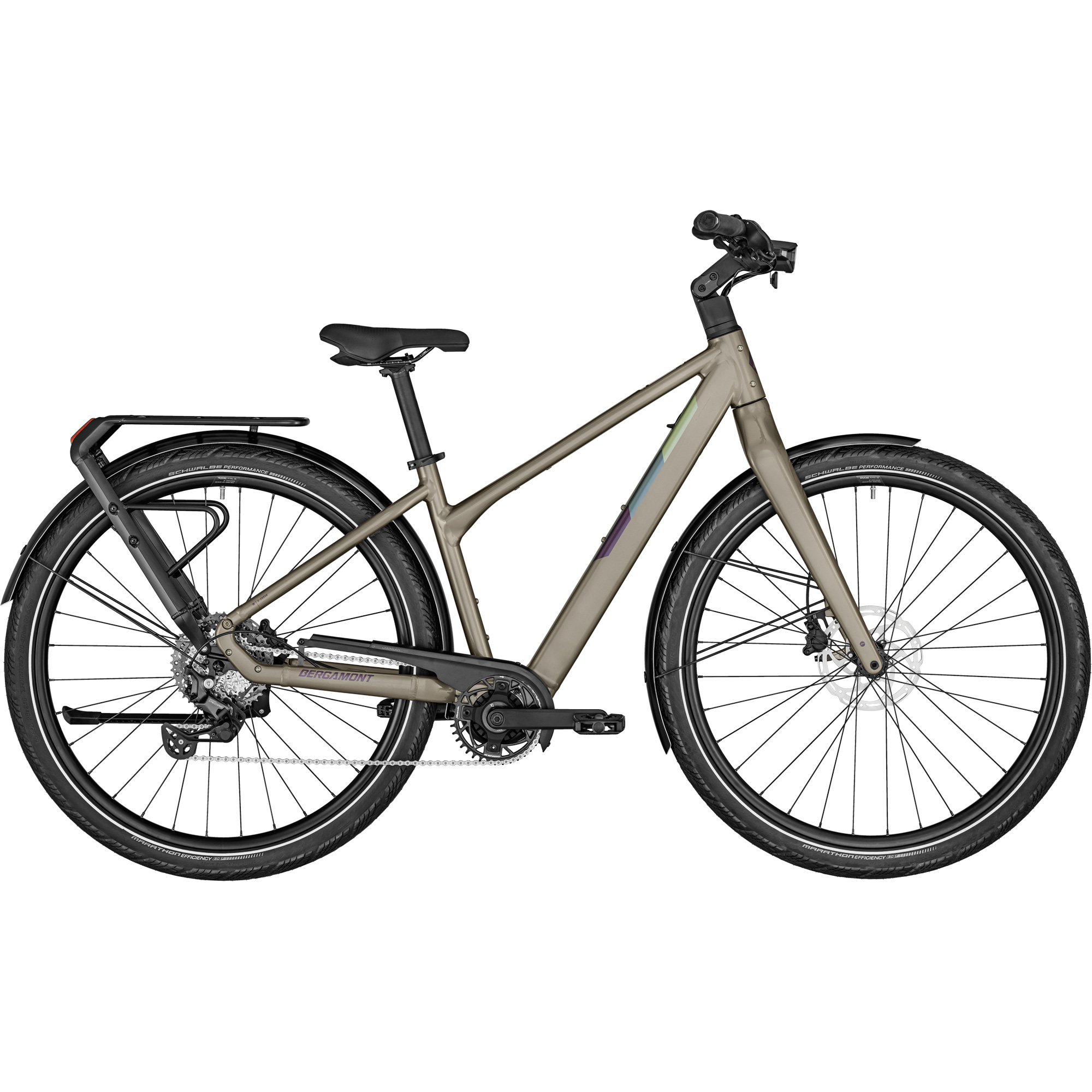 E-Vitess Sport Lady E-Trekkingrad taupe brown