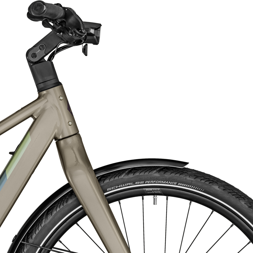 E-Vitess Sport Lady E-Trekkingrad taupe brown