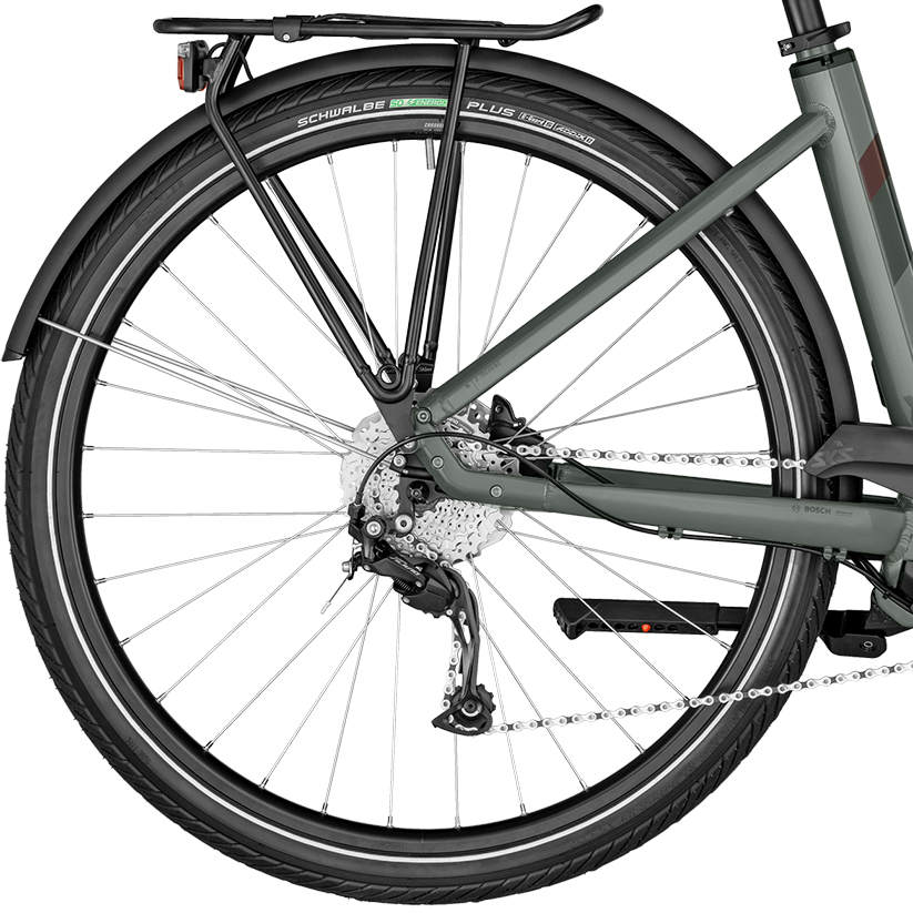 E-Horizon Tour 5 Wave E-Trekking Bike shiny highland grey