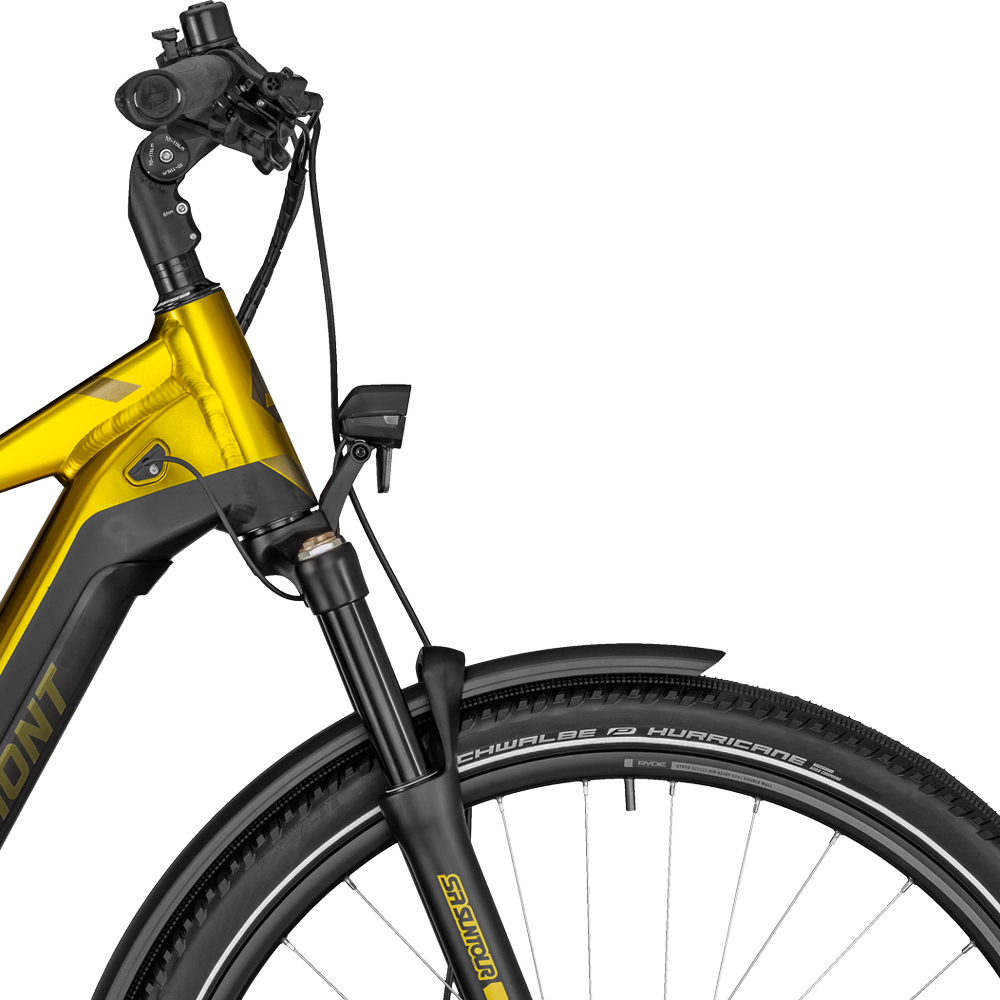 E-Horizon FS Edition E-Trekking Bike yellow gold