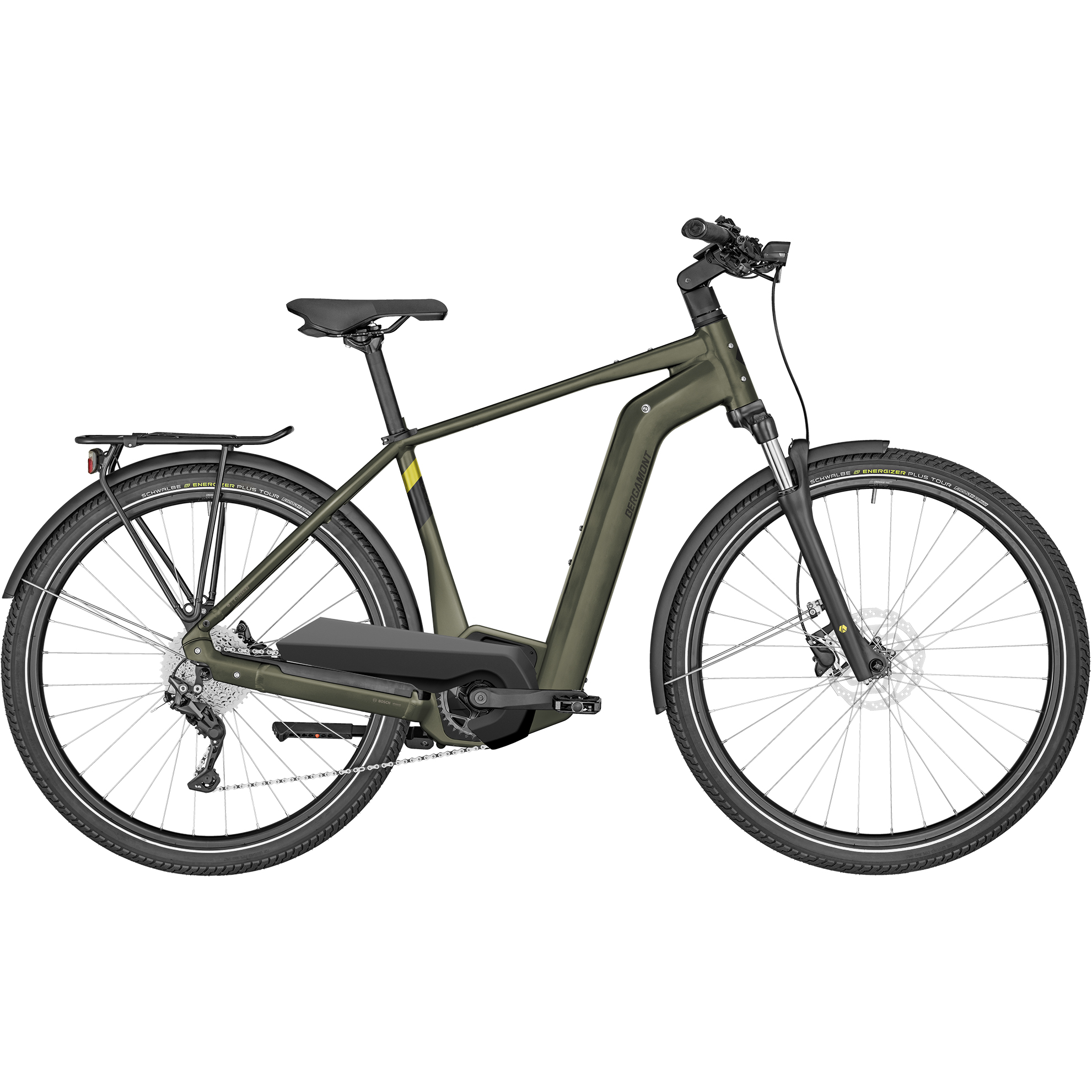 E-Horizon Edition 5 Gent E-Trekking Bike Men matt khaki green