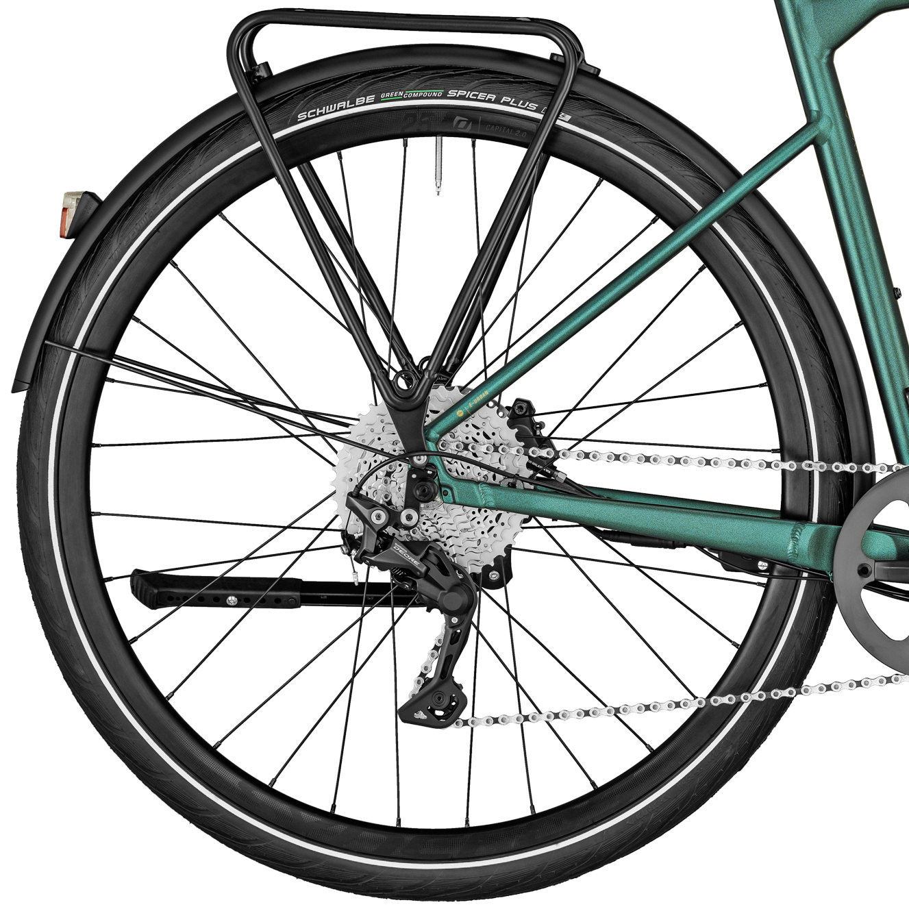 E-Sweep Tour E-Trekking Bike matt dark green