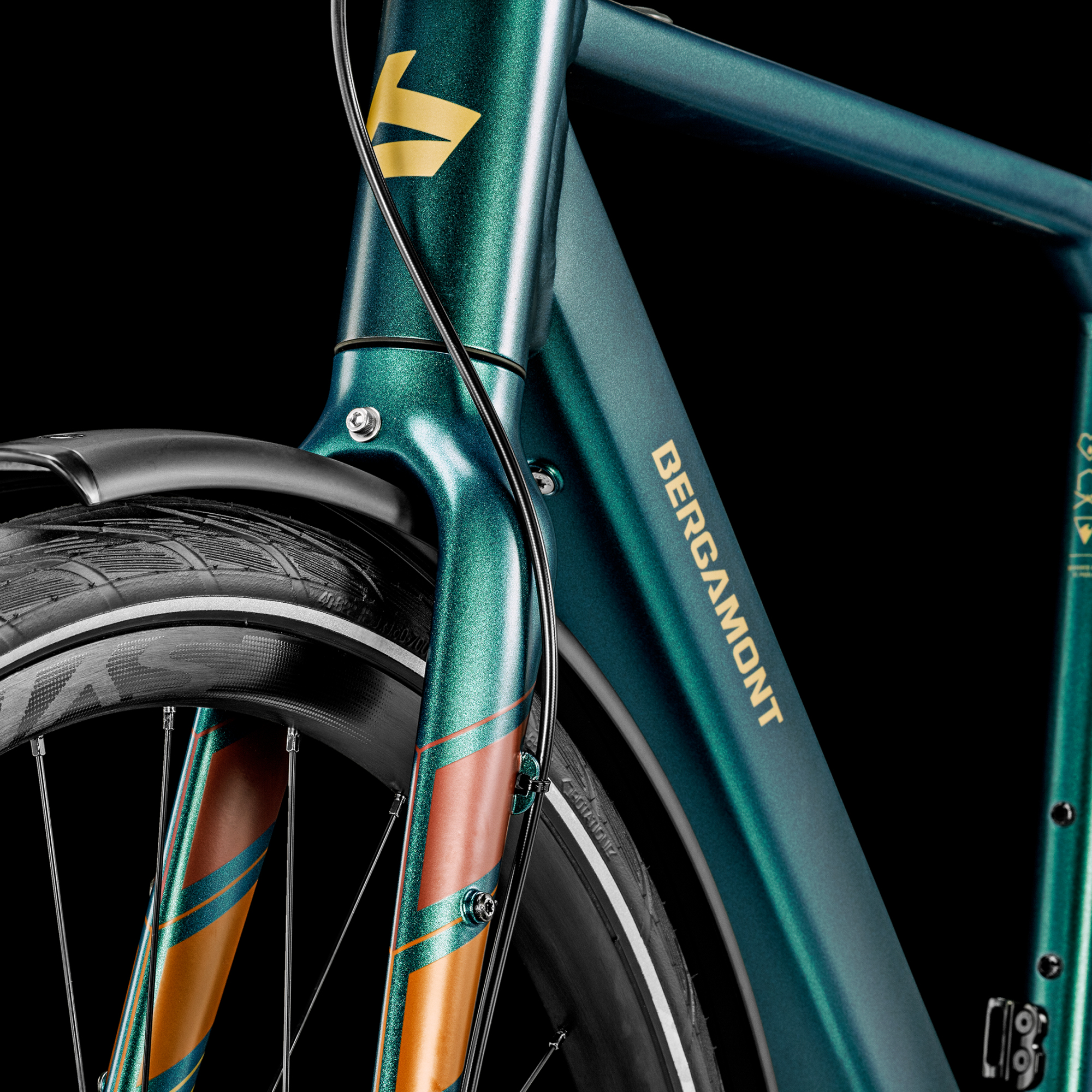 E-Sweep Tour E-Trekking Bike matt dark green