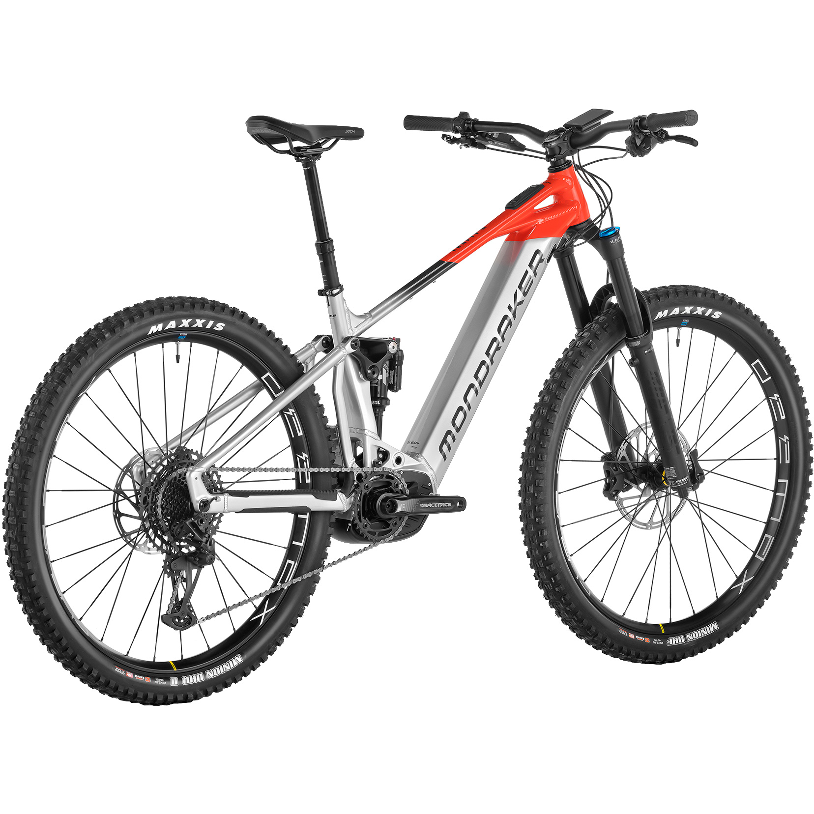 Crafty R E-MTB Fully racing silver