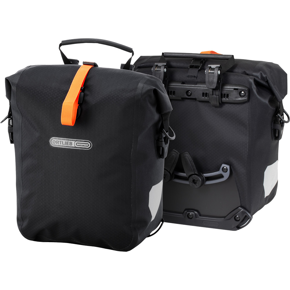 Gravel-Pack 25l 2 Pieces Rear Panniers black matt