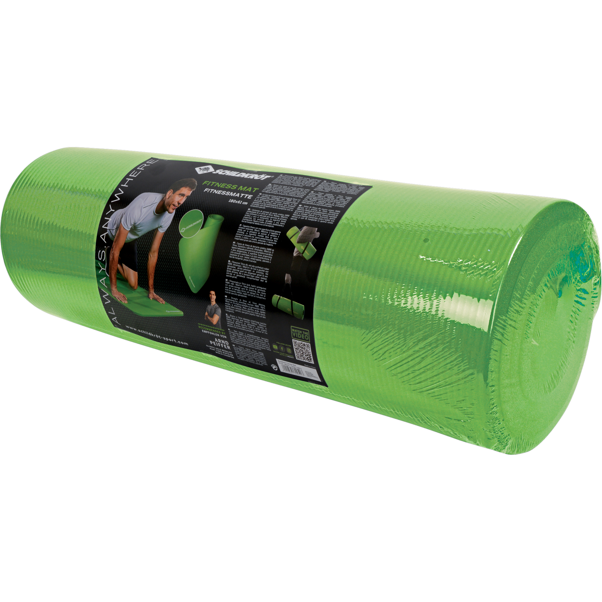 Fitness Mat 15mm green