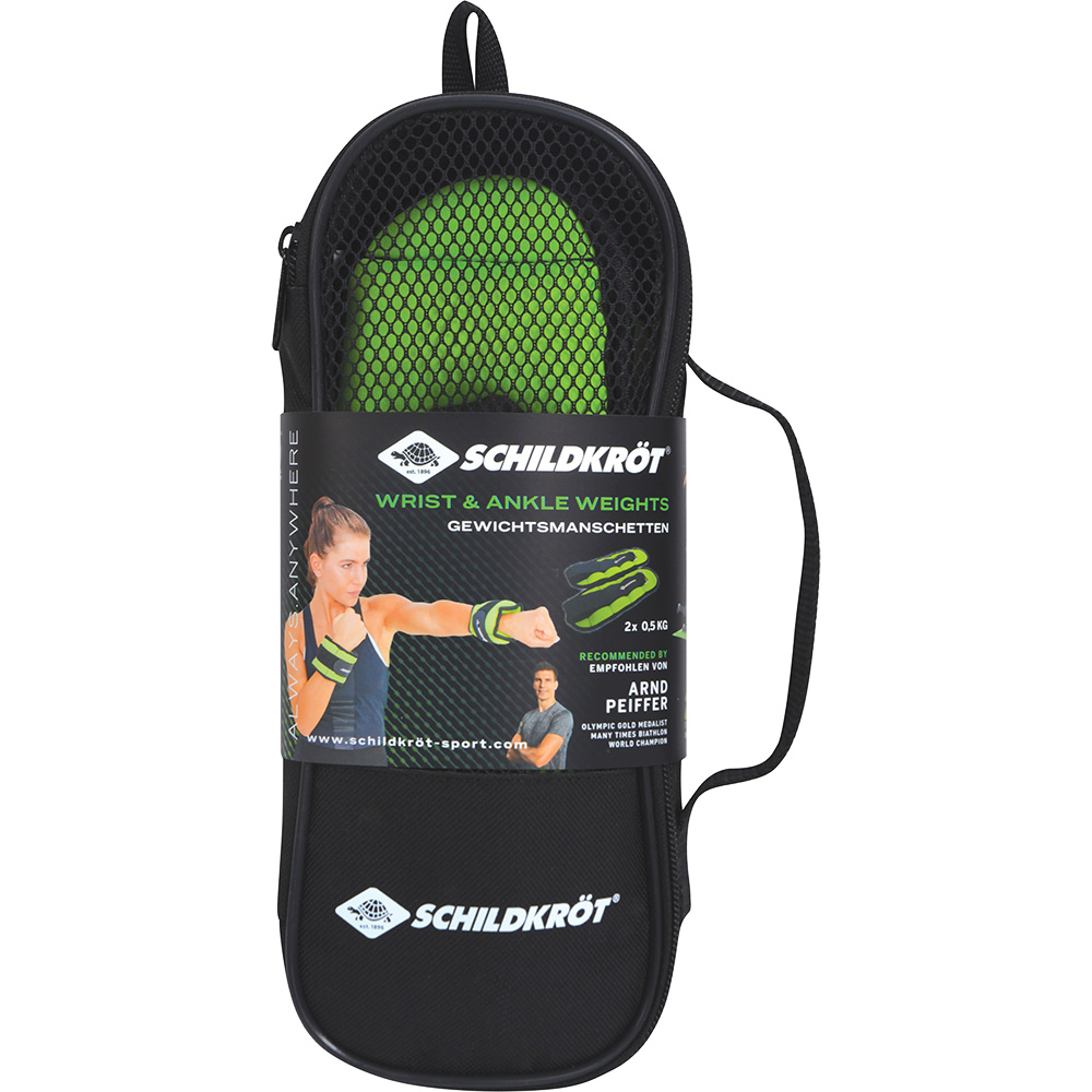 Wrist and Ankle Weights 2x0.5kg green