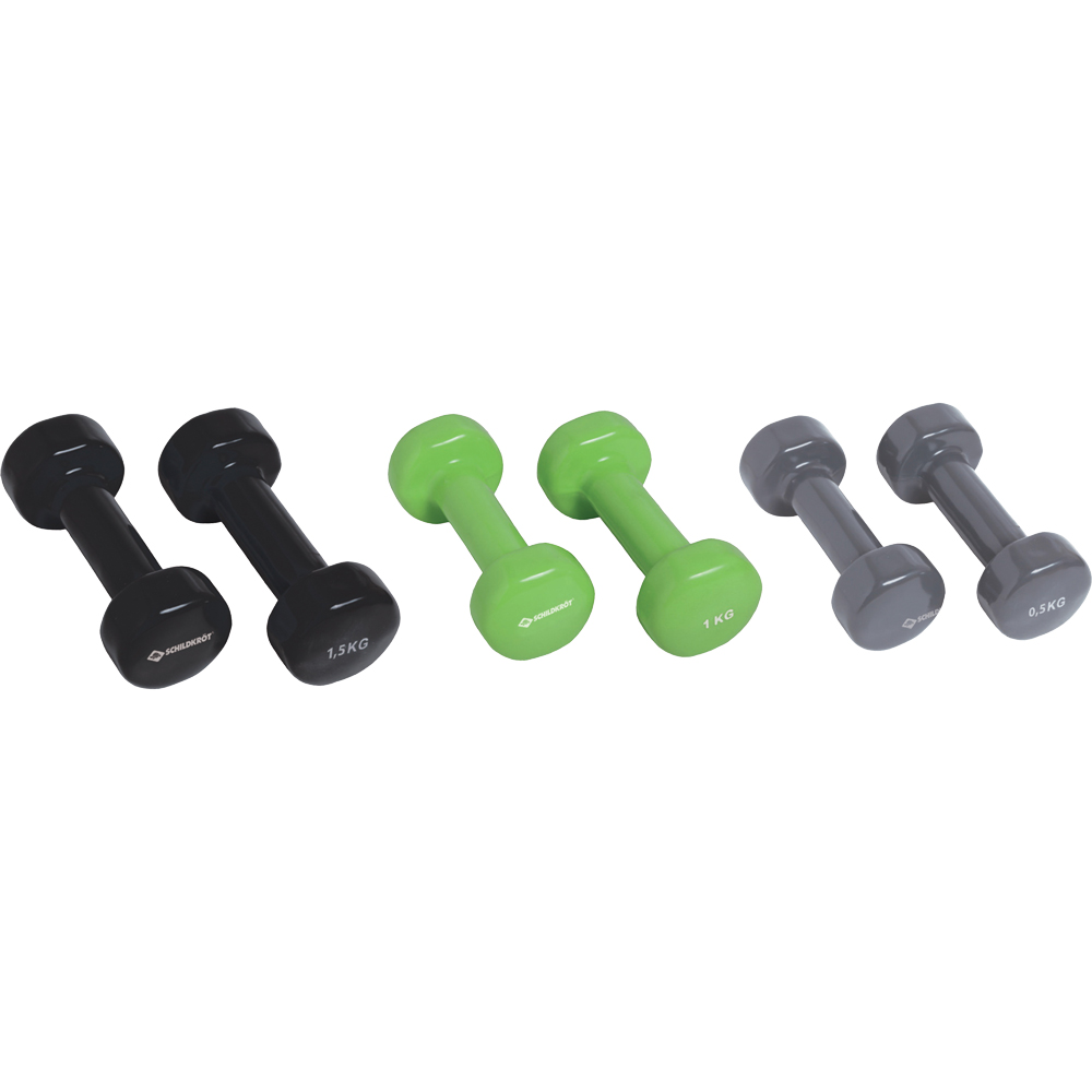 Vinyl Dumbbell Set