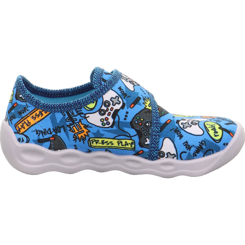 Bubble Slippers Kids blue