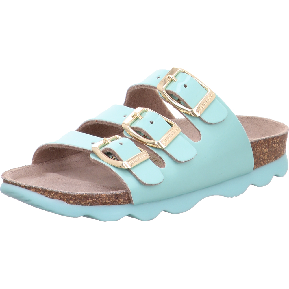 Slippers Kids turquoise