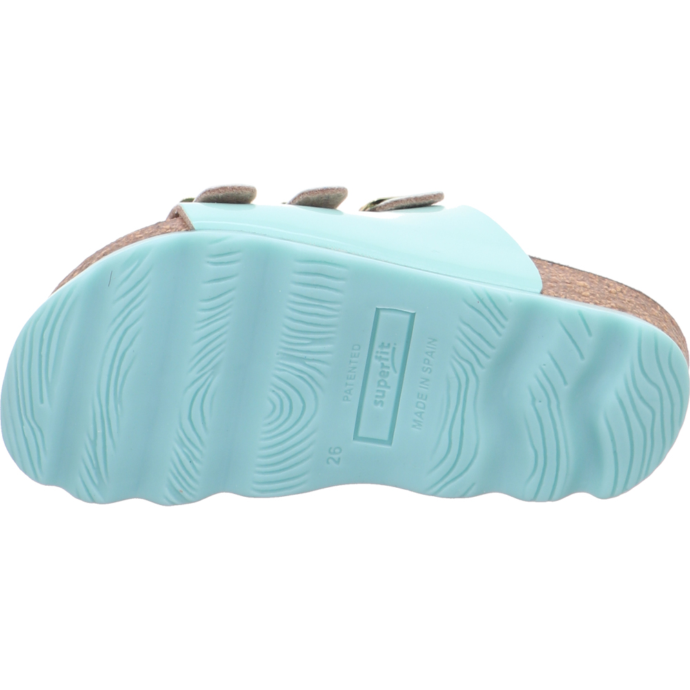 Slippers Kids turquoise