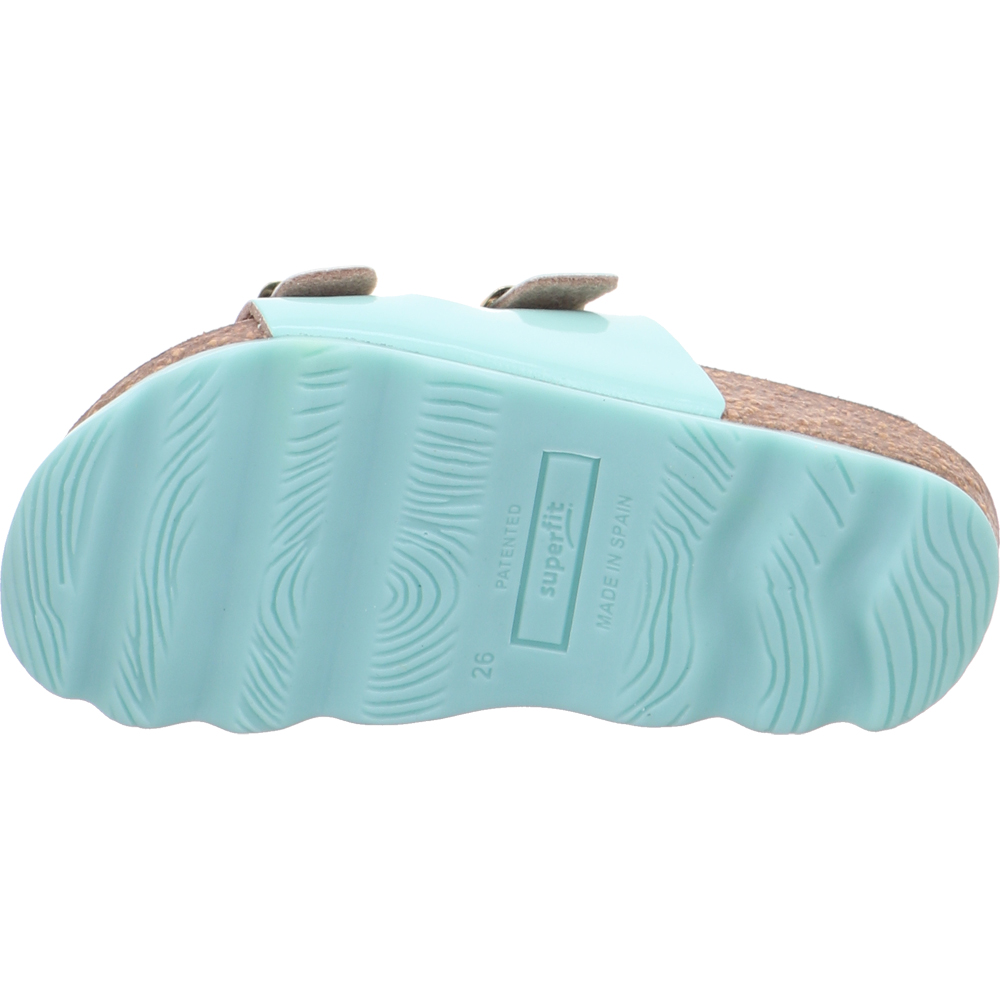 Slippers Kids turquoise