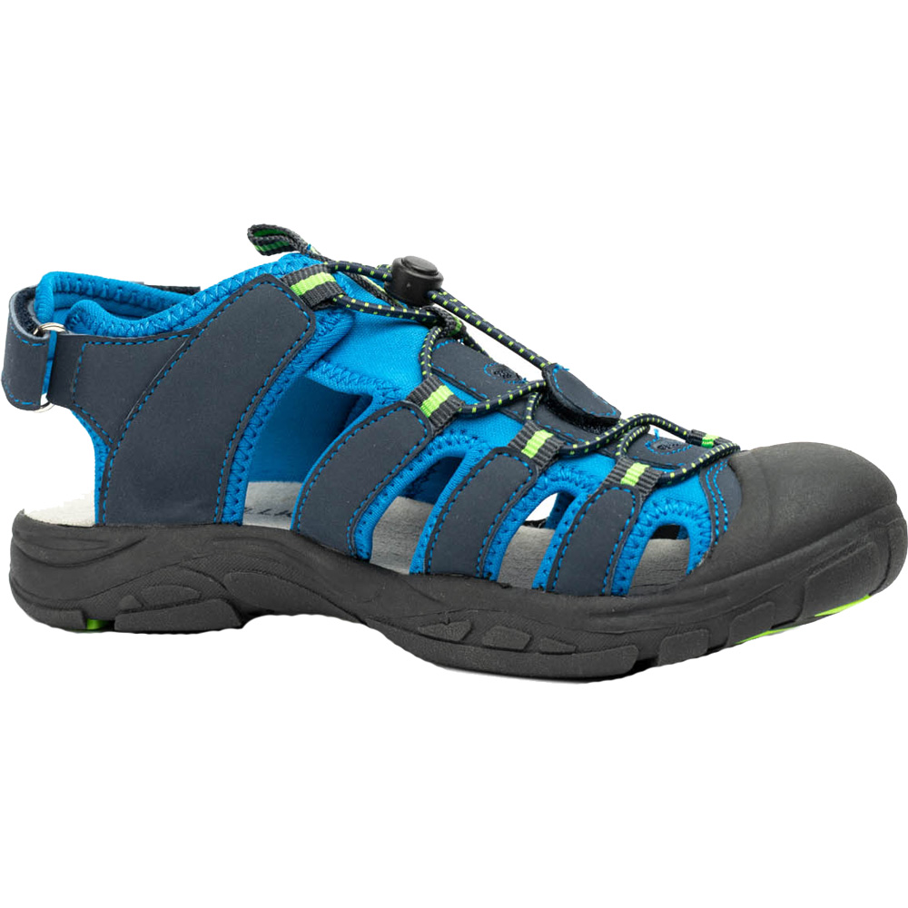 Kvalvika Sandal Kids navy viper green