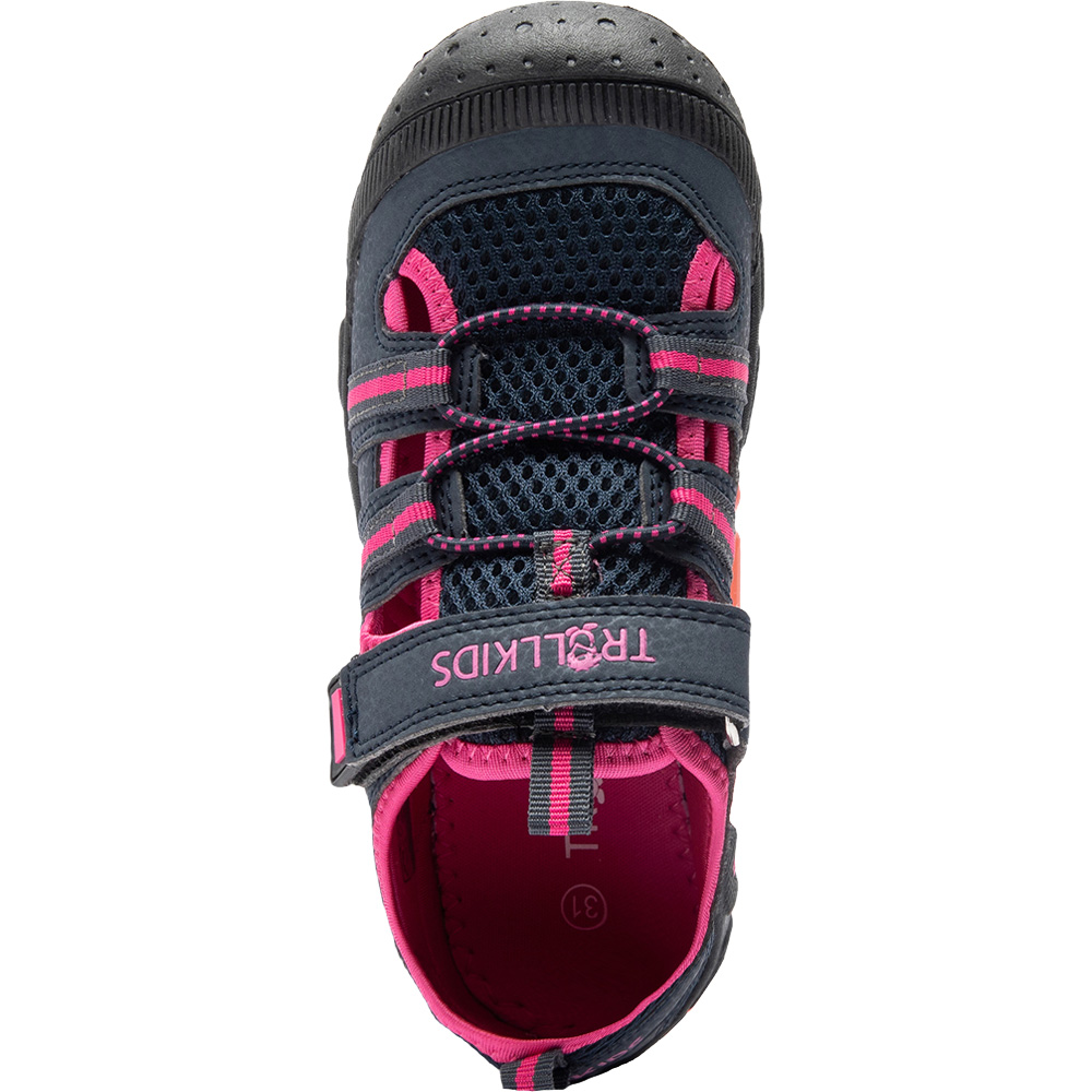 Sandefjord Sandal Kids navy magenta