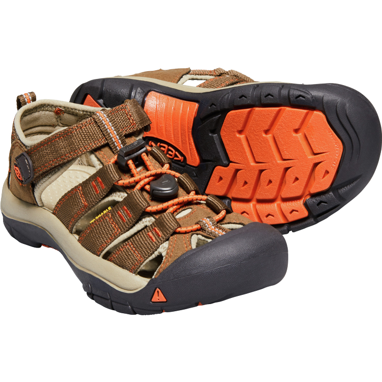 Newport H2 Trekking Sandals Kids dark earth