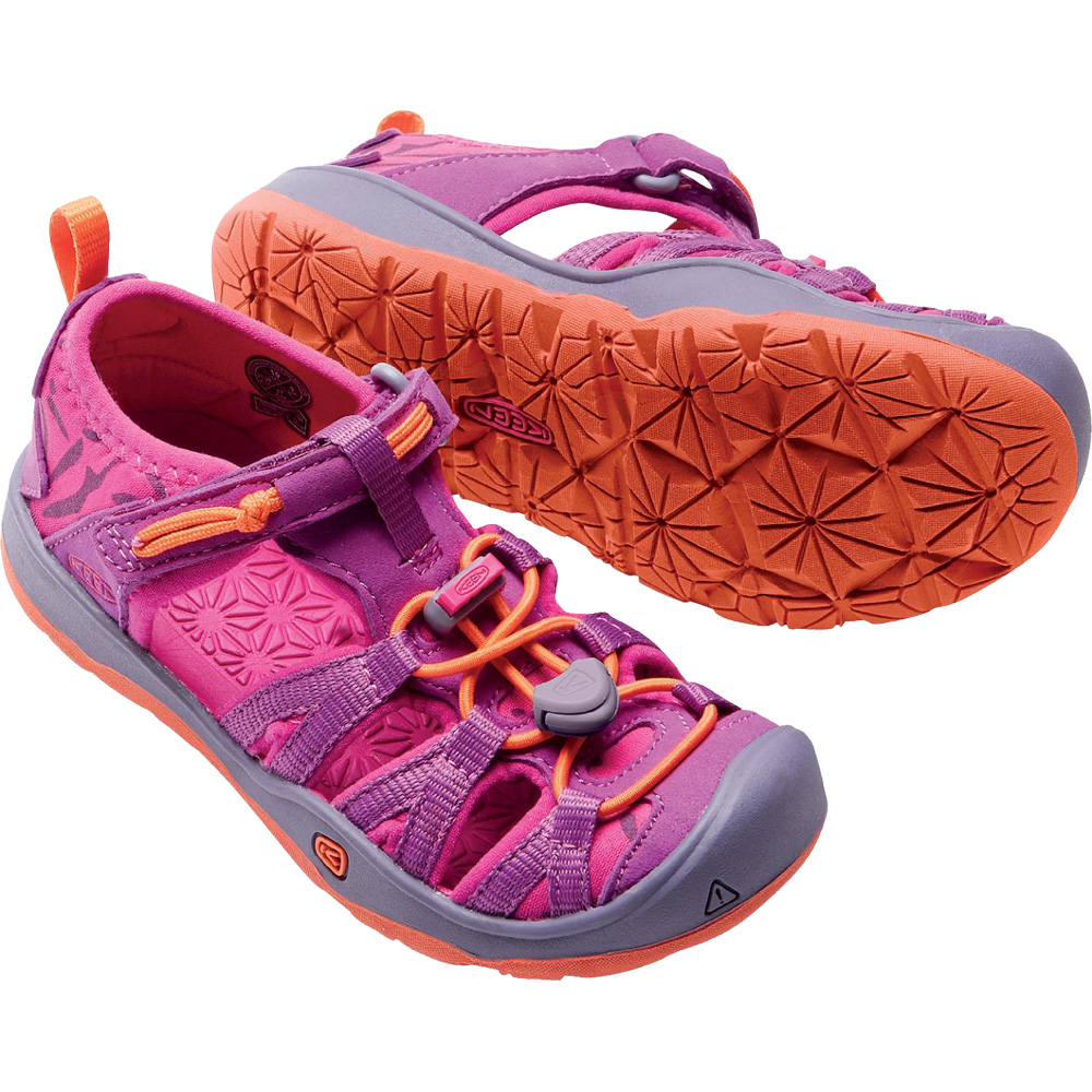 Moxie Trekking Sandals Girls purple wine