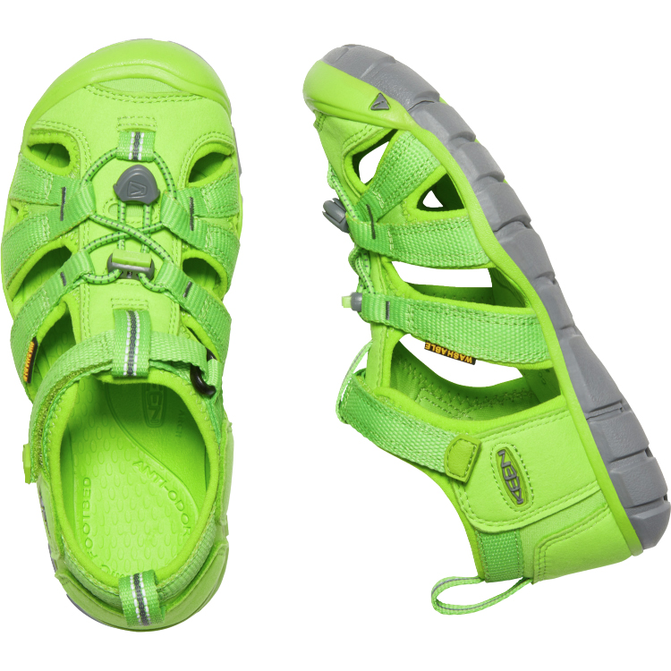 Seacamp II CNX Trekking Sandals Kids vibrant green