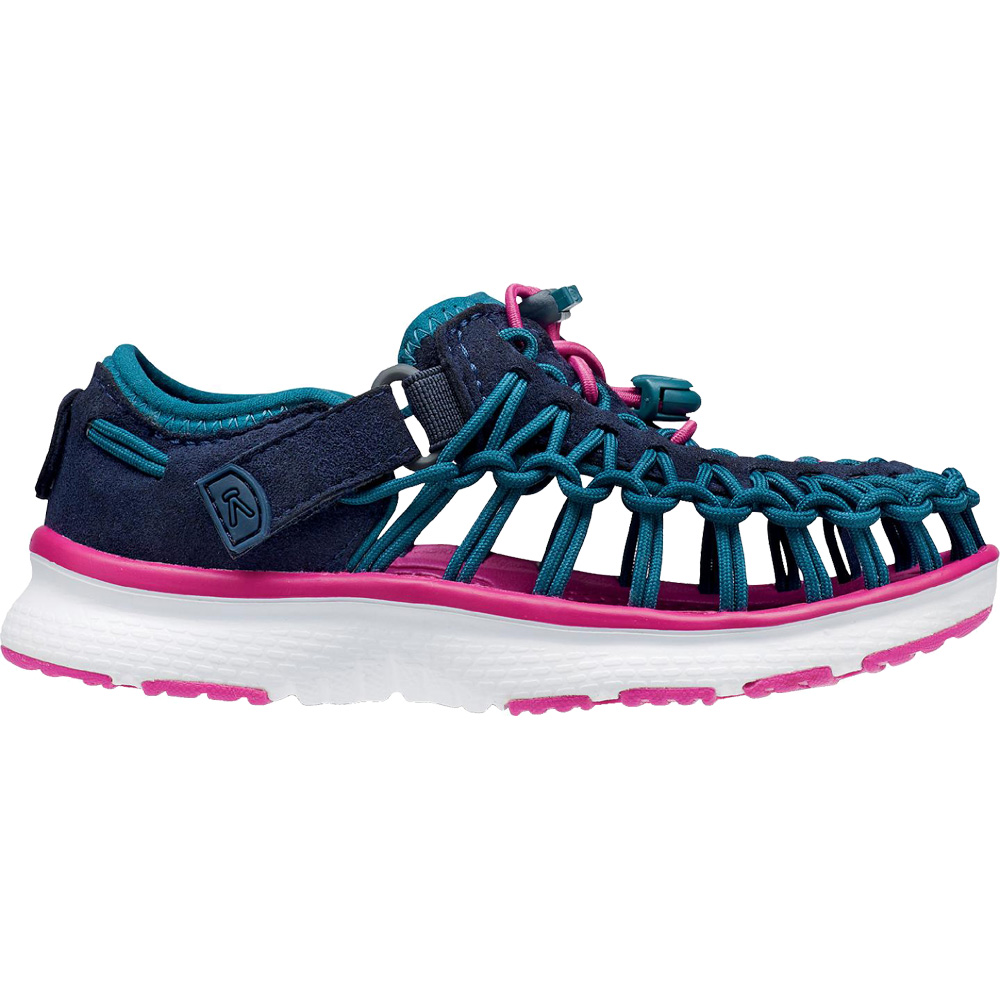 Uneek 02 Trekking Shoe Kids blue-pink