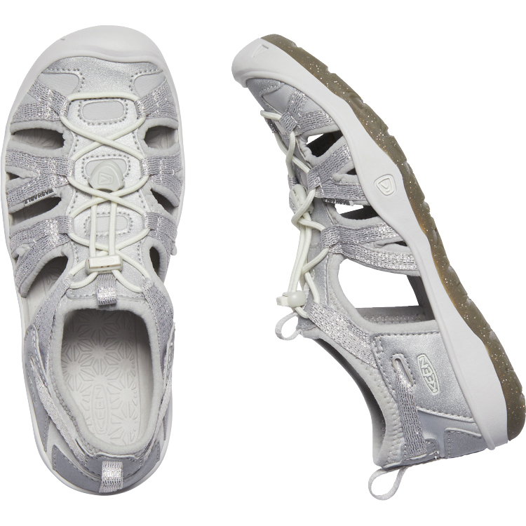 Moxie Trekking Sandals Girls silver