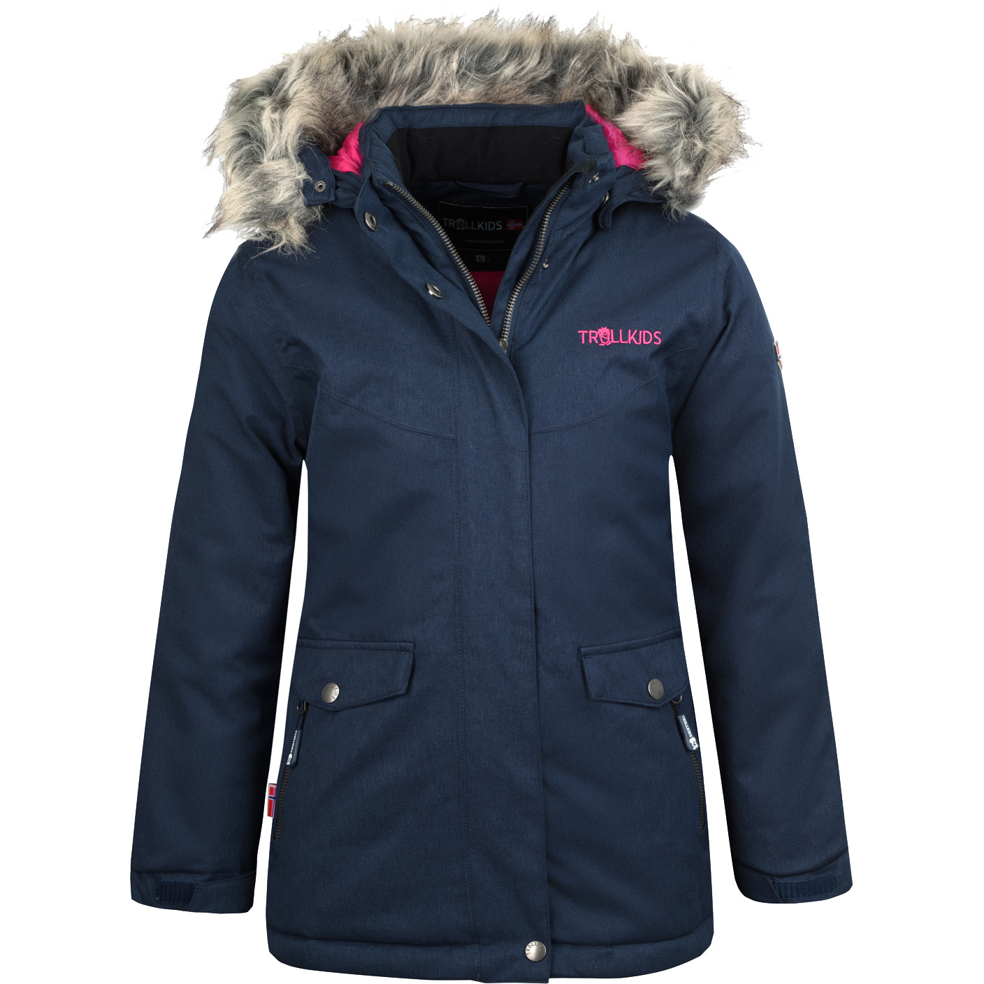 Oslo Coat Girls navy