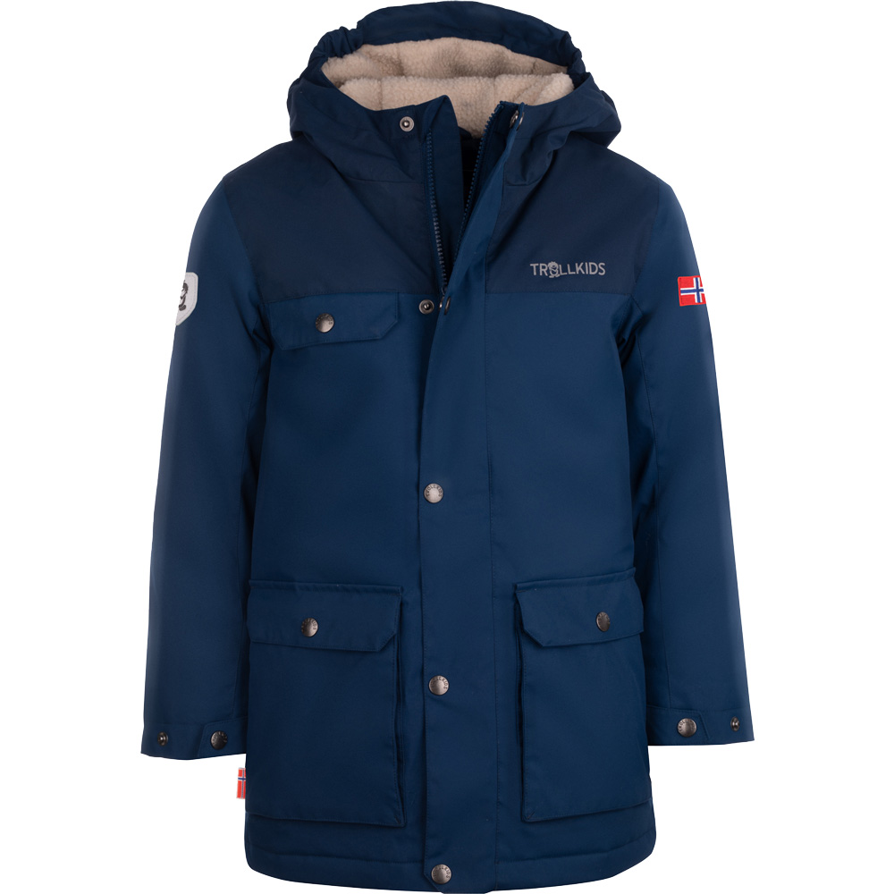 Gudvangen Parka Kids mystic blue