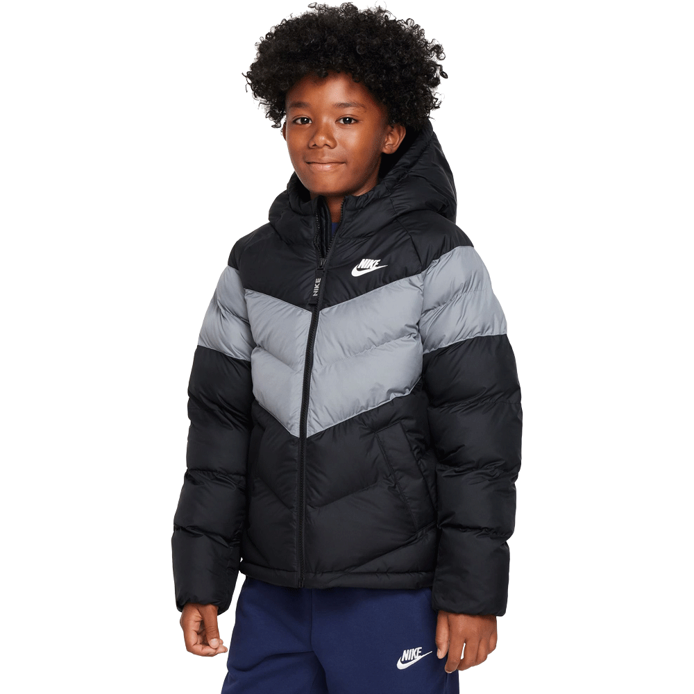 Sportswear Jacke Kinder schwarz