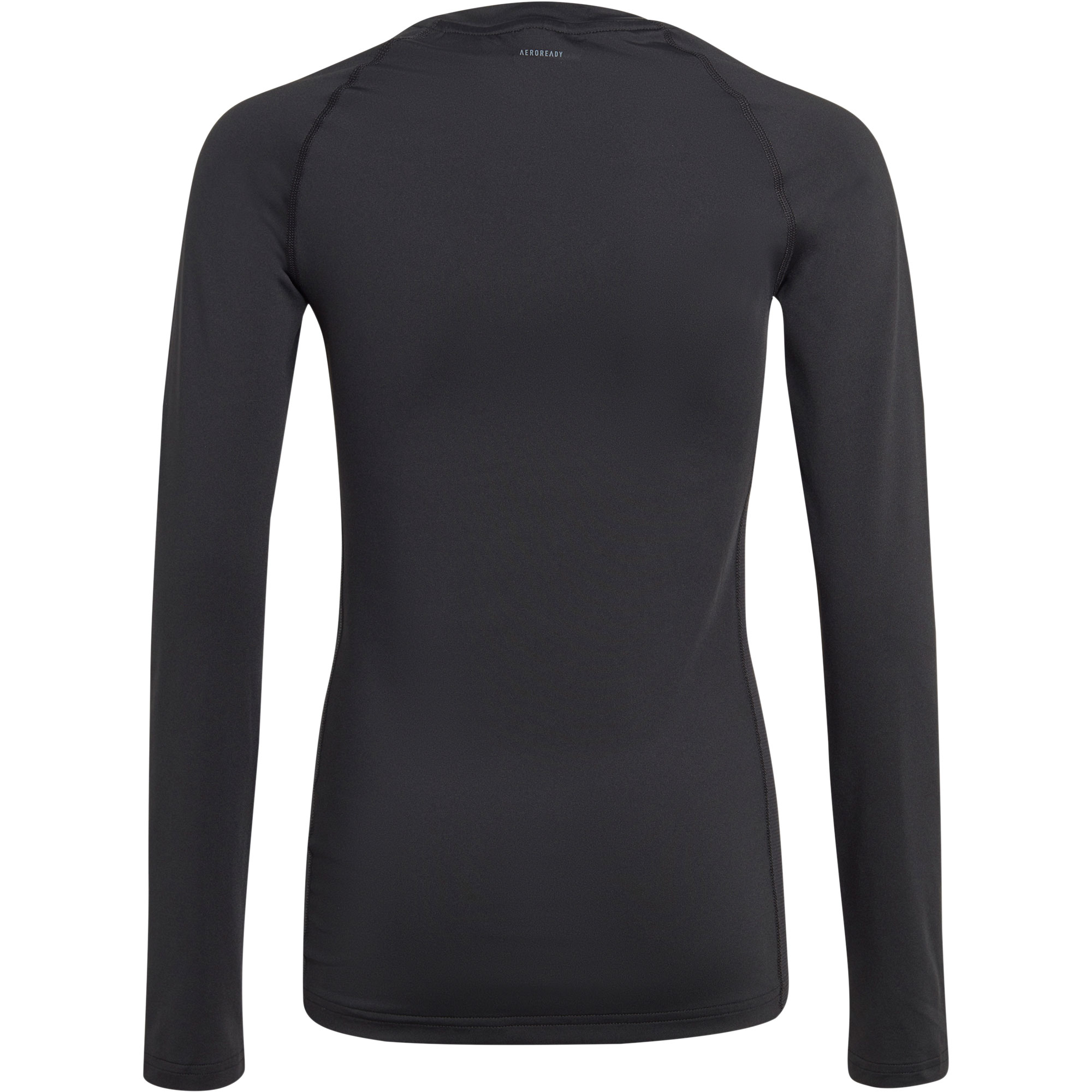 Aeroready Techfit Longsleeve Shirt Kinder schwarz