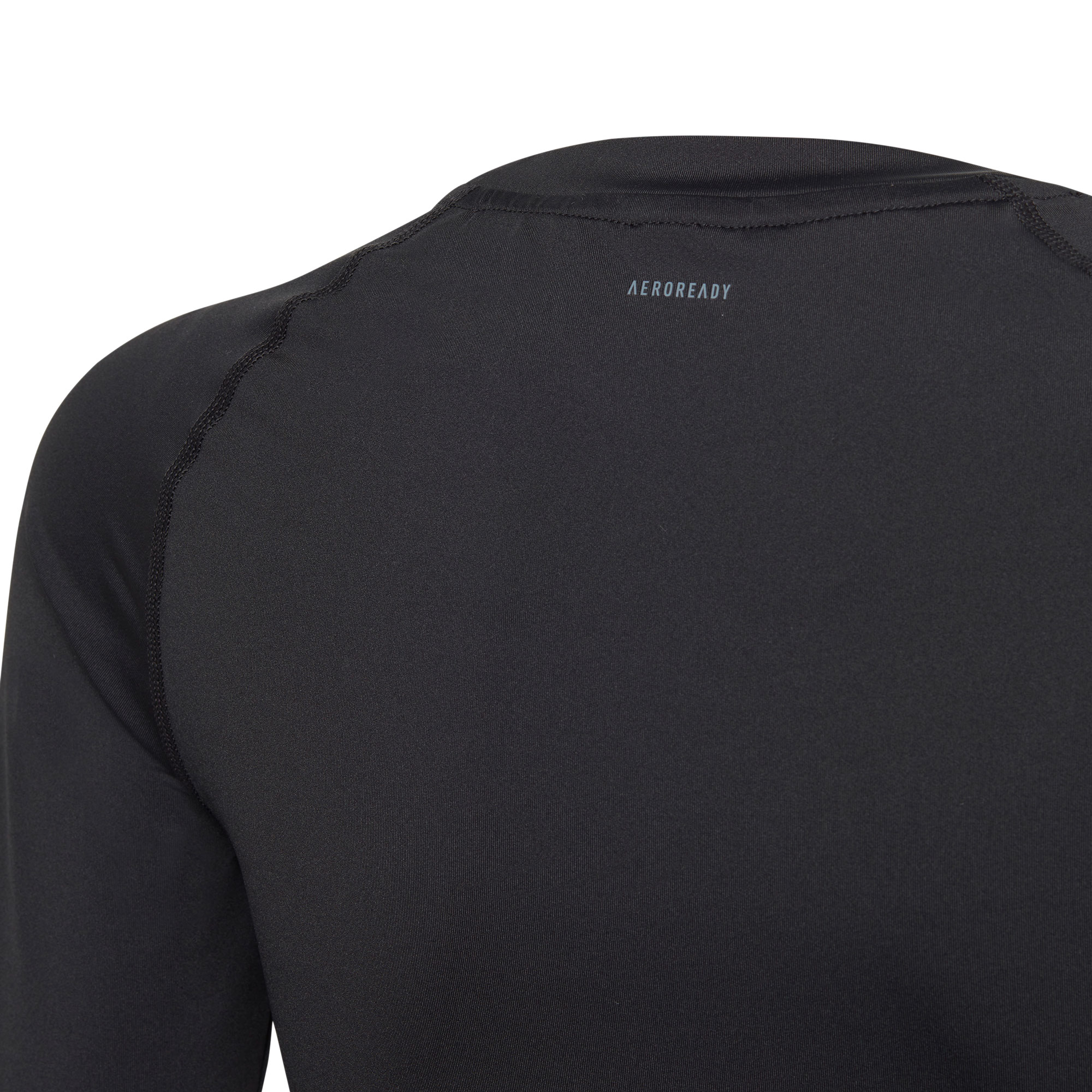 Aeroready Techfit Longsleeve Shirt Kinder schwarz