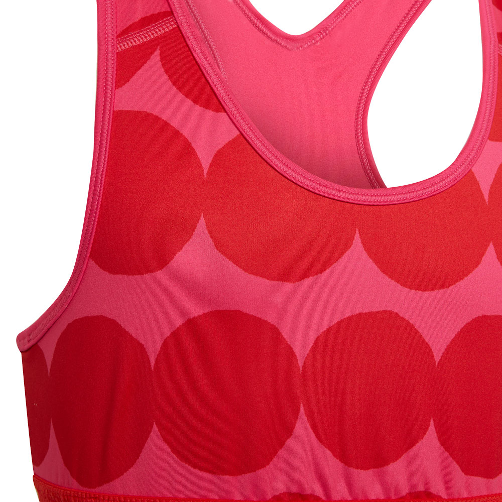 Marimekko Believe This Training Sports Bra Girls team real magenta