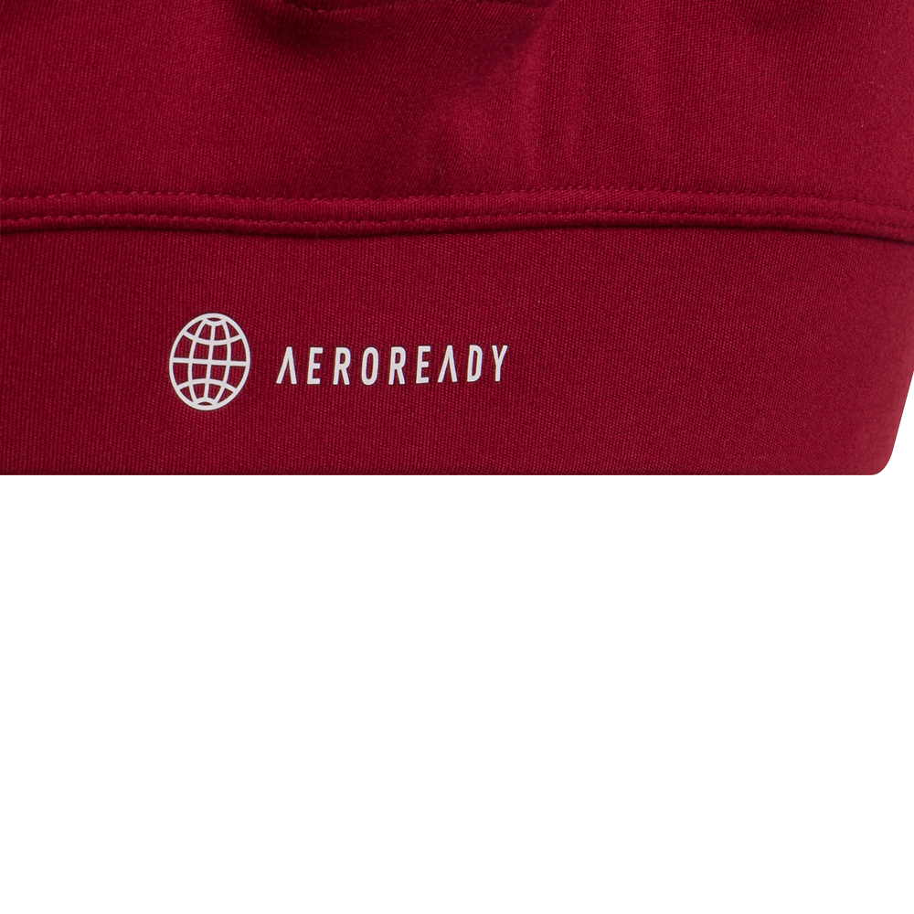 Aeroready Yoga Training Sports Bra Girls legacy burgundy